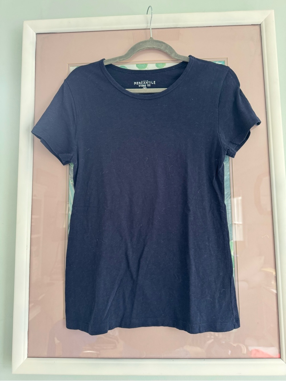 Madewell Crewneck Short Sleeve Tee - Navy